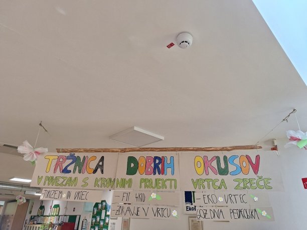 TRŽNICA DOBRIH OKUSOV VRTCA ZREČE