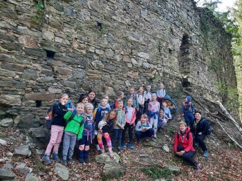 CICI PLANINCI V OKVIRU ZRE&Scaron;KEGA JUBILEJNEGA LETA OBISKALI GRAD LU&Scaron;PERK