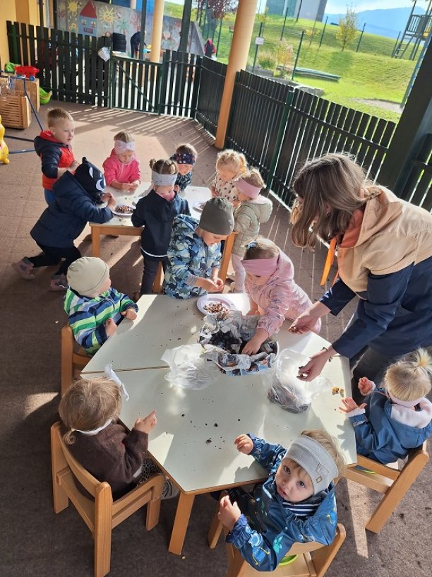 DIŠEČA JESENSKA DOGODIVŠČINA – PEKA KOSTANJA V VRTCU STRANICE